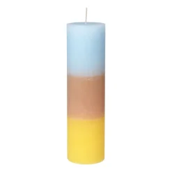 Vela gruesa Rainbow 25 cm, Pineapple cloud