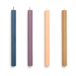Vela Hexagon Candle mix 4-pack, Dark