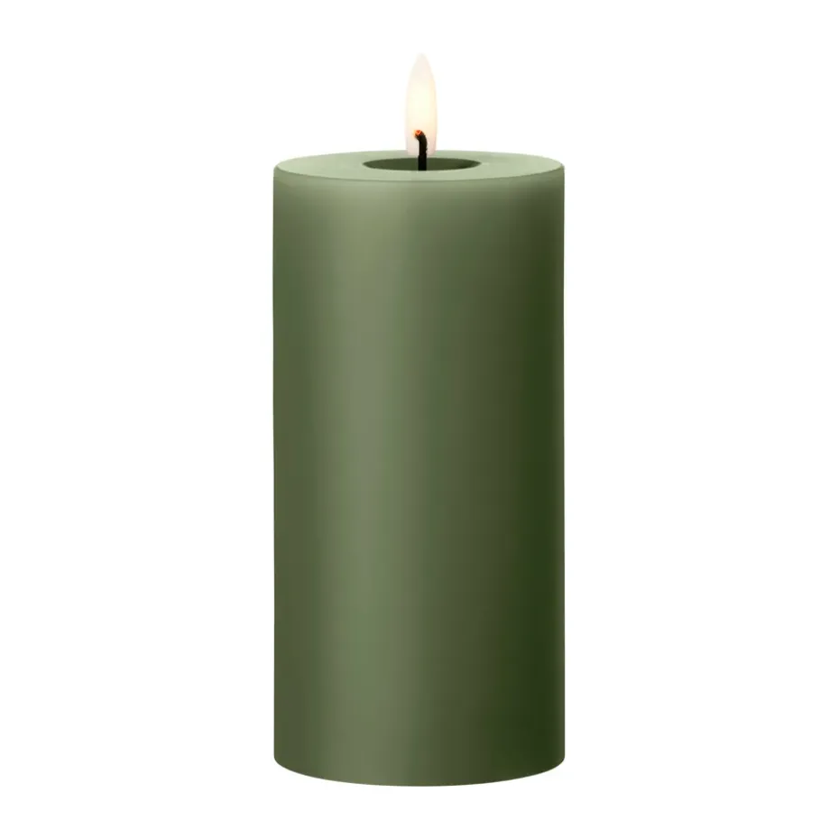 Vela LED ester & erik, 70 Green Soil, 15 cm