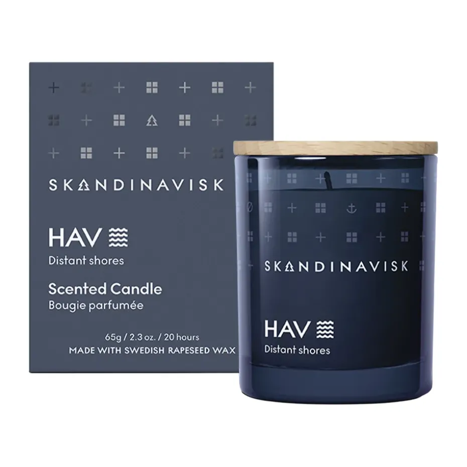 Vela perfumada con tapa Hav, 65 g