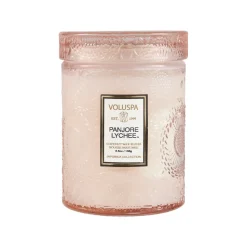 Vela perfumada en bote de cristal Japonica 50 horas, Panjore Lychee