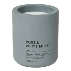 Vela perfumada Fraga 55 horas, Rose & White Musk-Flintstone