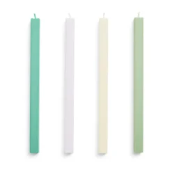 Vela Square Candl mix 4-pack, Pastel
