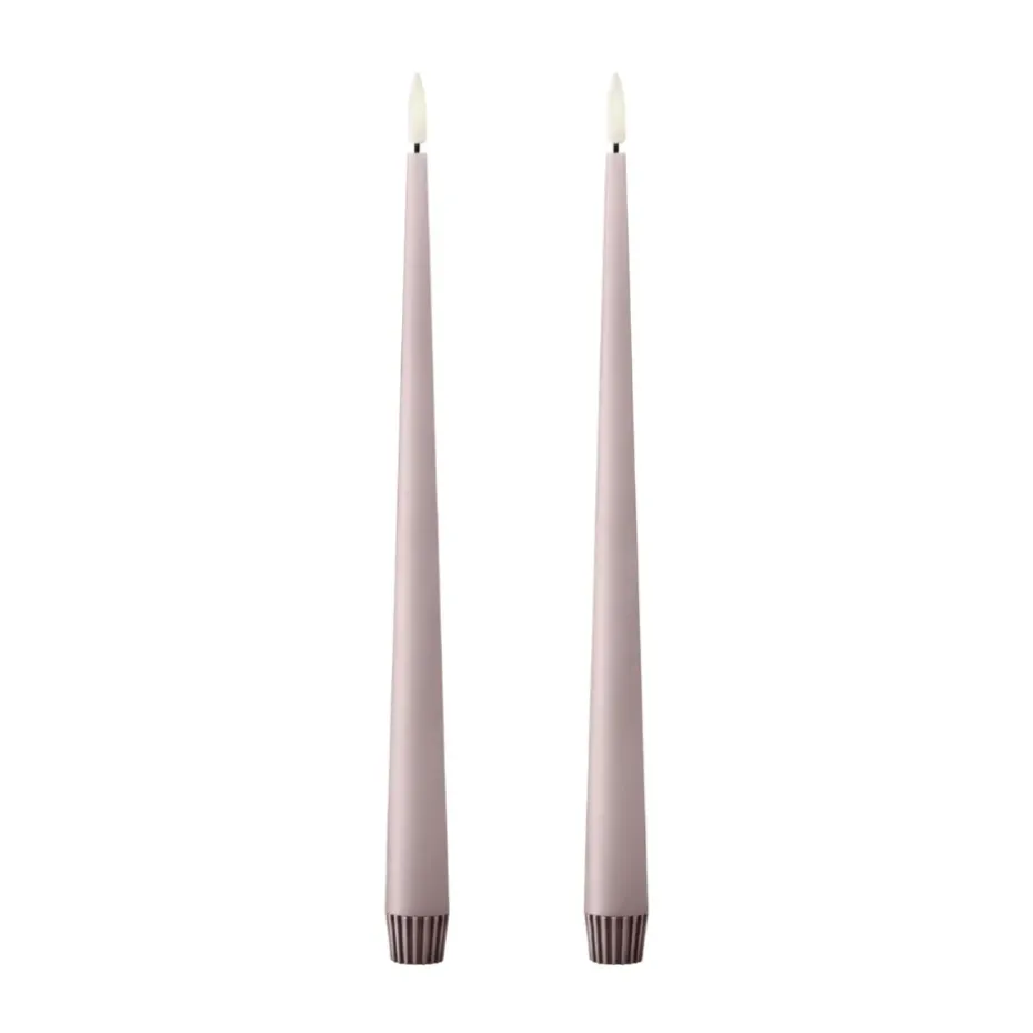 Velas LED ester & erik, 2-pack, 52 Soft Rose , 30 cm