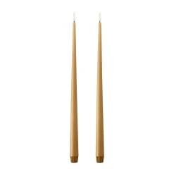 Velas LED ester & erik, 2-pack, 27 Almond butter, 40 cm
