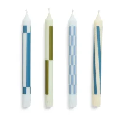 Velas Pattern 4-pack, Green-blue