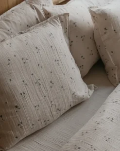 Viola Muslin funda de almohada, 50x60 cm