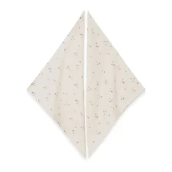 Viola Muslin manta pequeña 2 piezas, 60x60 cm