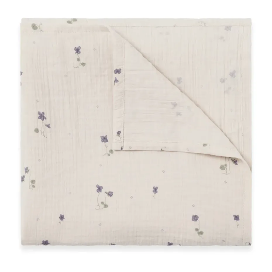 Viola Muslin pañuelo swaddle., 110x110 cm
