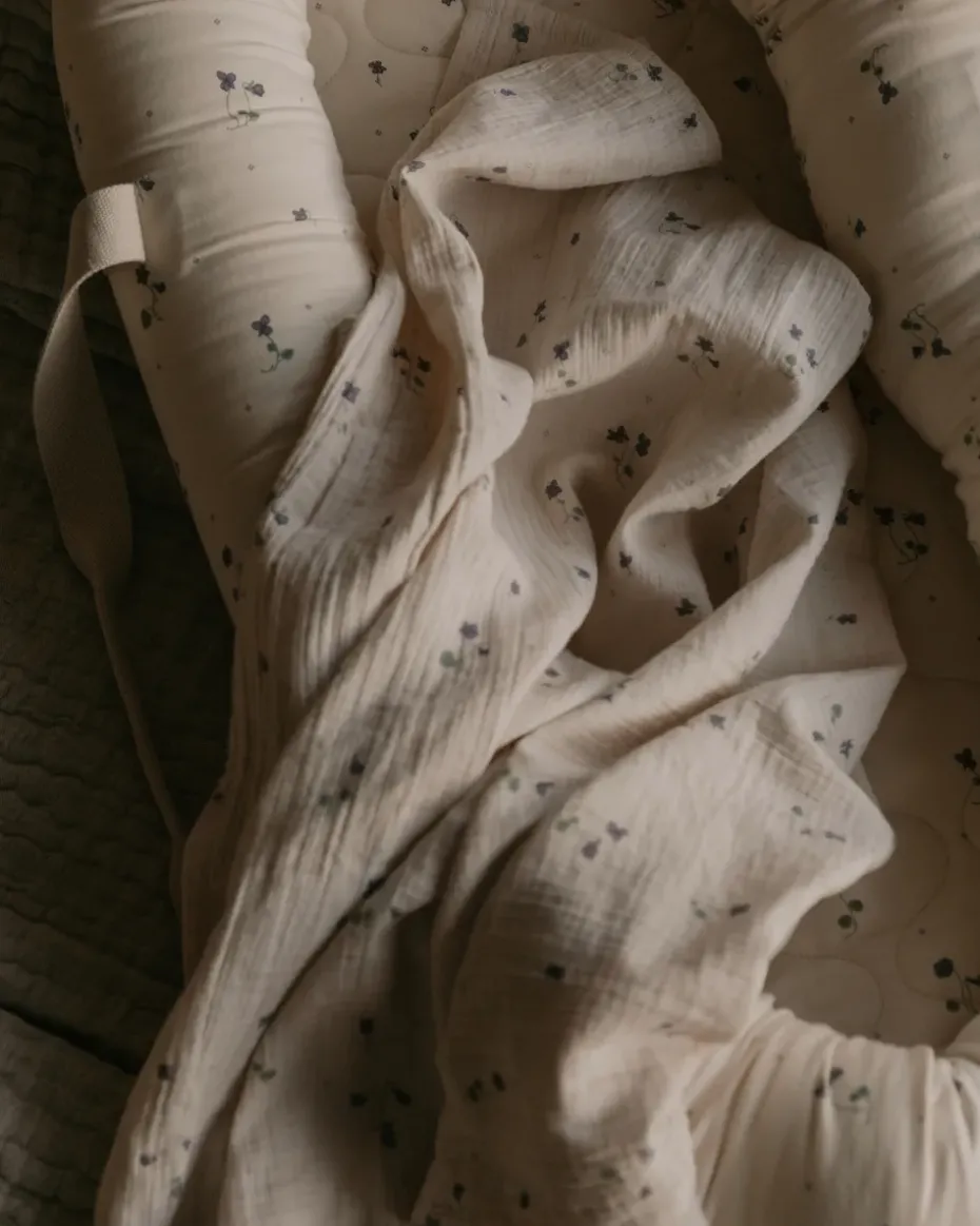 Viola Muslin pañuelo swaddle., 110x110 cm