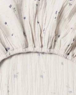 Viola Muslin sábana ajustable., 90x200x30 cm