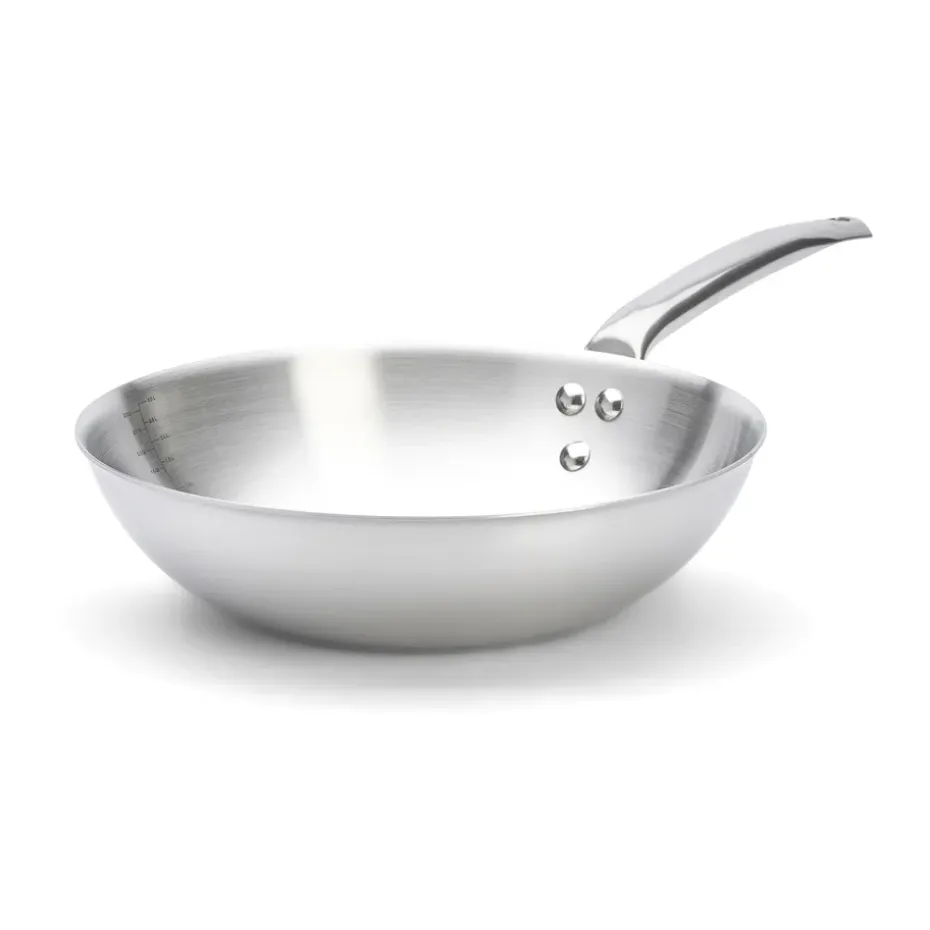 Wok de acero inoxidable Alchimy, Ø28 cm