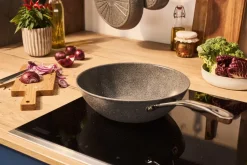 Wok de cerámica Ballarini Salina Ceramic Granit, 30 cm