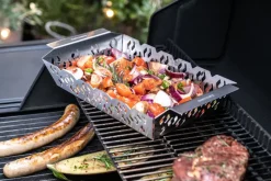 Zwilling BBQ+ cesta rectangular para parrilla 36x20 cm, Acero inoxidable