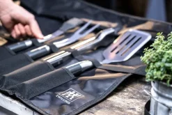 Zwilling BBQ set 5 piezas, Negro-acero inoxidable